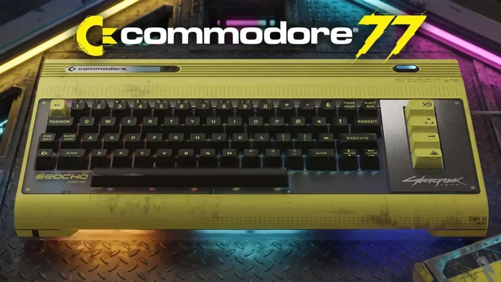 Commodore 77: Cyberpunk 2077 Temalı Commodore Sürümü Duyuruldu